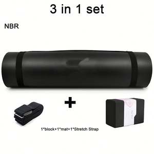 Set de Yoga para Fitness, Incluye 1 Tapete de Yoga NBR, 1 Bloque, 1 Toalla, 6 en 1, Soporte OEM, 100 Sets, Ejercicio de Yoga Regular o Personalizado - Product Image 5