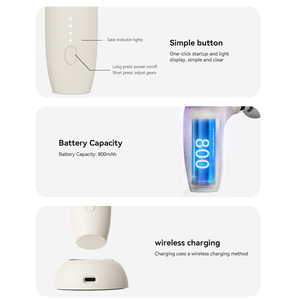 Pistola Massaggiante Elettrica Professionale Portatile Mini per Fascia Muscolare, Riscaldata, Impermeabile, per Massaggio Profondo dei Tessuti - Product Image 6