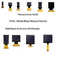 Pantalla OLED de 0.96 Pulgadas 64*128 con Controlador SH1107G, Interfaz IIC/SPI de 4 Pines, Modelo YOK0096GMI-J1 para Dispositivos Portátiles