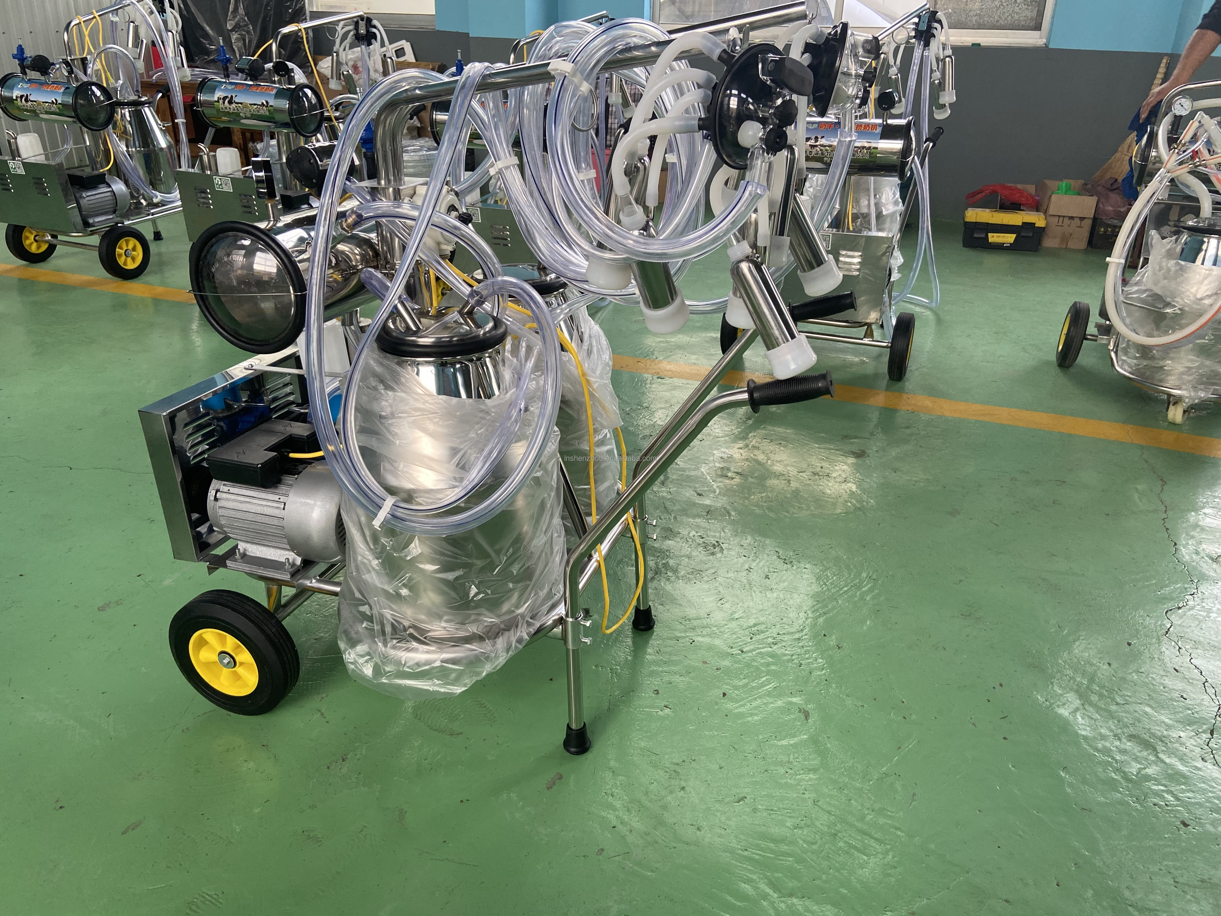 【ラプンツェル様用】MILKING THE GOATMACHINE /Seven Cow and Goat Milking Machine Electric Double-head Milk