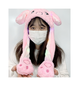 Dessin animé loup femmes chapeau <span class=keywords><strong>bonnet</strong></span> hiver en peluche mobile loup oreilles chapeau drôle oreillettes - Product Image 6