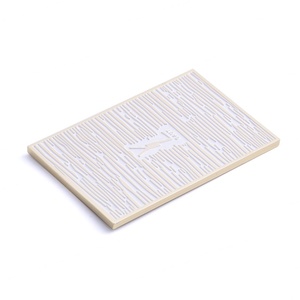 Brand Name Classic Single Side Gold Plated Metal Soft Enamel <b>Rectangle</b> Mini Portable Pocket <b>Mirror</b> - Product Image 5