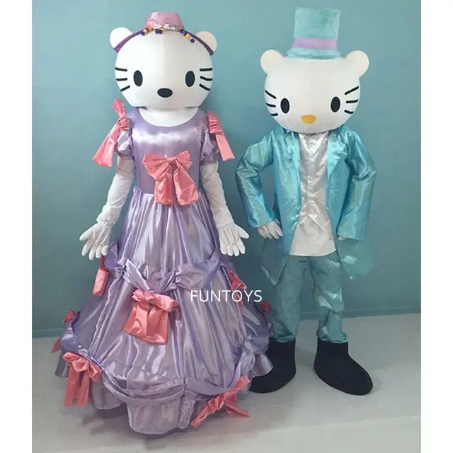 Funtoys Hello Kitty Mascot Costume Carnival For Adult Fancy Party Halloween Christmas