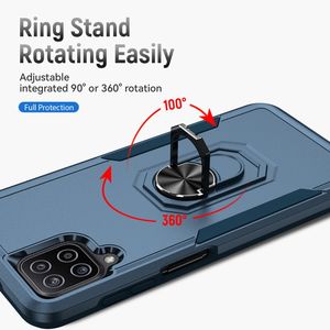 Funda híbrida a prueba de golpes para Samsung, armadura a prueba de golpes con soporte de anillo para Samsung A12 <span class=keywords><strong>5G</strong></span> A23 A33 A52 A53 A73 CELERO A03S S10 S20 S21 S22 S23 A14 - Product Image 3