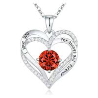 Collier d'amour en laiton style punk avec moissanite 1 carat, chaîne de clavicule pour femme, pendentif zircon huit cœurs huit flèches
