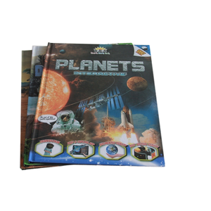 Libros de tapa dura de dinosaurio educativo para niños Impresión offset de papel reciclado empaquetada en cartón - Product Image 1