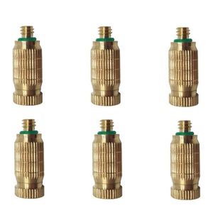 Boquilla de latón de alta presión Etk009 con conexión de rosca externa para humidificación y refrigeración - Product Image 5