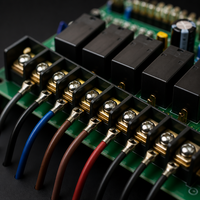 Carte mère de cuisinière électrique 4 brûleurs, sortie multi-relais, protection contre la surchauffe et la surintensité, PCB de cuisine commerciale conforme RoHS
