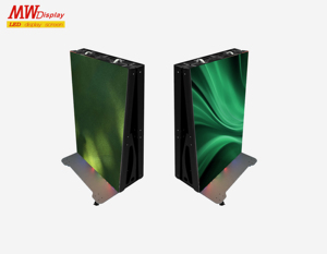 Nhà máy trực tiếp p1.25 P2 Tri-fold LED hiển thị áp phích màn hình có thể gập lại tầng đứng cho quảng cáo điện tử trong trung tâm mua sắm - Product Image 3