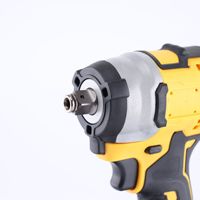 Clé à Chocs Industrielle Sans Fil 20V 1/2 po, Arbre à Double Usage Compatible pour Batteries DeWalt, Moteur Sans Balais 320 N.m Max