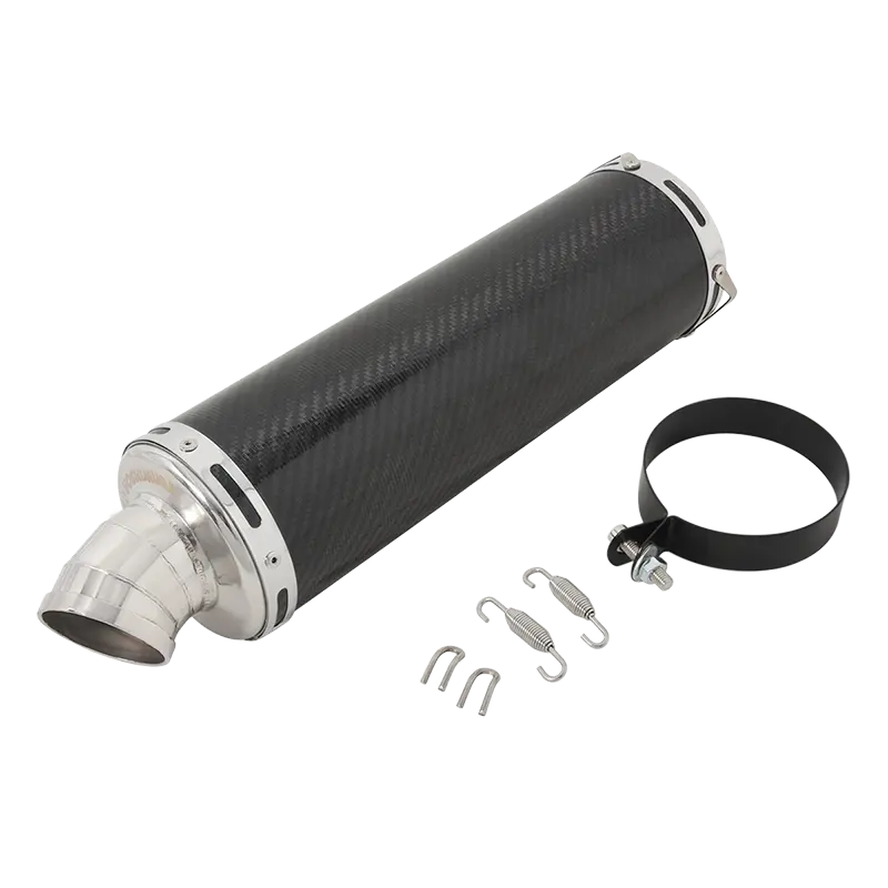 Silenziatore universale in fibra di carbonio per tubo di scarico Yoshimura 51mm per GSXR1000 Z1000 R25 FZ6 TMAX530
