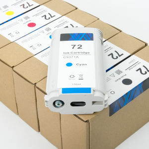 72 cartouches d'encre reconditionnées d'origine de 130 ml, compatibles HP72 pour Designjet T1100 1200 1300 610 620 770 790 795 - Product Image 4