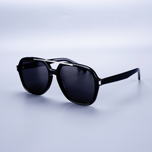 Gafas de Sol de Doble Puente Inspiradas en Diseñadores de Lujo, Ligeras, con Protección UV400, Retro, para Hombre y Mujer, con Barra Superior, Logotipo Personalizado OEM - Product Image 1