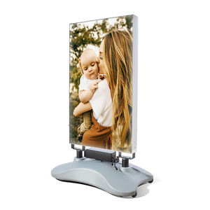 Seg lleno de agua, caja de luz exterior, <span class=keywords><strong>cartel</strong></span> de calle, caballete de Metal, tablero de sándwich, letrero de pavimento <span class=keywords><strong>para</strong></span> publicidad - Product Image 1