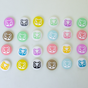 Ayı Thumbsticks başparmak sapları Joystick kapak Rocker kapak Nintendo anahtarı için Oled Lite silikon sapları - Product Image 3