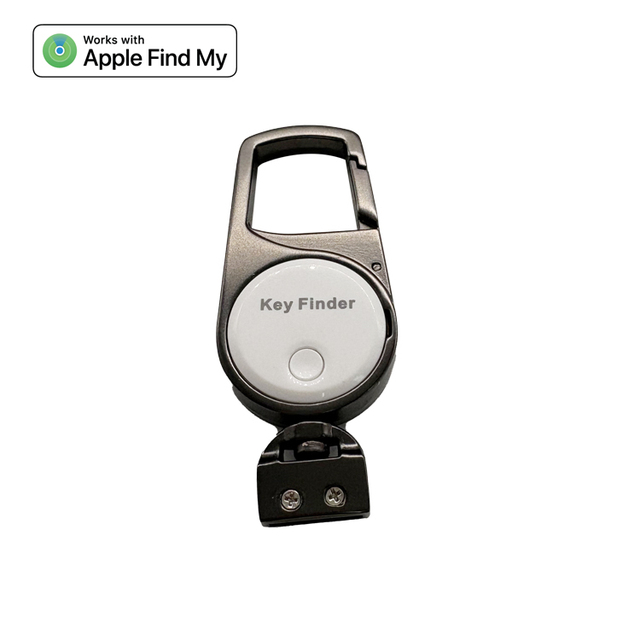 New Car key finder tracker MFI Certified Work with Apple Find My GPS Tracker mini Smart Bluetooth tracker tag with Metal hook