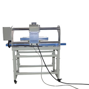 Gaoshang 50x60cm Double Fond Chauffant Plateau Broderie Patch Melt Fusion à <span class=keywords><strong>Chaud</strong></span> <span class=keywords><strong>Textile</strong></span> Surface Pneumatique Semi-Automatique Presse à <span class=keywords><strong>Chaud</strong></span> - Product Image 5