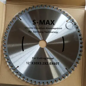 Industrial Grade Steel Circular Saw Blade With Tungsten Carbide Teeth