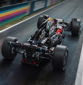 Coche de Carreras F1 a Escala 1:8, Juguete Educativo de Bricolaje con Plástico PVC y 1432 Piezas, Modelo de Coche Mecánico para Ensamblar, para Mayores de 14 Años - Product Image 3