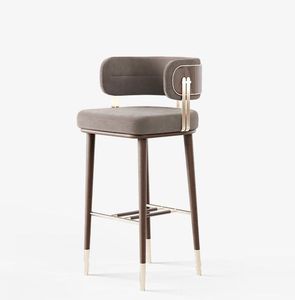 Meubles de restaurant commerciaux modernes OEM, luxe léger, bois massif, sièges confortables <span class=keywords><strong>pour</strong></span> îlot de <span class=keywords><strong>cuisine</strong></span>, bar/cafétéria, salle à manger - Product Image 5