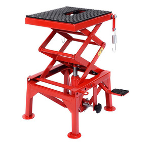 Table élévatrice de <span class=keywords><strong>voiture</strong></span> hydraulique Capacité de 300 lb Élévateur à ciseaux de <span class=keywords><strong>moto</strong></span> <span class=keywords><strong>avec</strong></span> pont large - Product Image 4