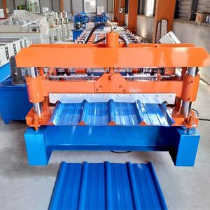 Máquina Perfiladora de Láminas para Techos STEELMAMA TR5, Panel de Acero de Color IBR, con Motor, Control PLC y Corte Hidráulico - Product Image 2