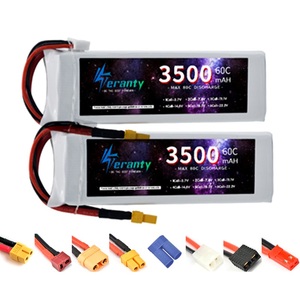 Batería de 3500 mAh, 11.1 V, 3S, 60C, con Conector JST/XT60/XT30 para Drones, Autos, Aviones, Helicópteros y Juguetes RC - Product Image 1