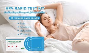 Résultat rapide en 10-15 minutes, kit de test HPV certifié CE pour l'analyse des urines, cassette de test HPV en une étape - Product Image 5