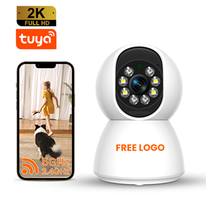 Tuya 4MP Wifi Pet bé máy ảnh trong nhà 360 độ CCTV Camera tầm nhìn ban đêm hai cách nói chuyện video bé màn hình cho an ninh nhà - Product Image 1
