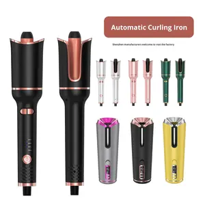 Machine à boucler automatique électrique rotative <span class=keywords><strong>pour</strong></span> grandes boucles, boucleur de cheveux tendance sur internet, ion négatif, <span class=keywords><strong>baguette</strong></span> à boucler paresseuse <span class=keywords><strong>pour</strong></span> la beauté - Product Image 5