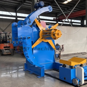 コイル車が付いているBSY 5トンの油圧DecoilerのUncoiler - Product Image 2