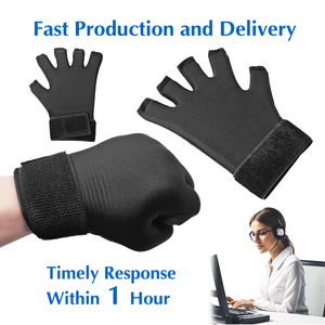 Muñequera de Gel Sólido Ajustable Personalizada, Compresión para Aliviar el <span class=keywords><strong>Dolor</strong></span>, Envoltura de Hielo para Manos, Guantes de Terapia de Frío y Calor - Product Image 4