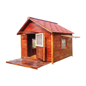 <strong>Dog</strong> <strong>House</strong> Outdoor Waterproof Large Kennel Solid Wood Kennel Rainproof Outdoor <strong>Dog</strong> <strong>House</strong> Summer Pet Wood Grain Living Windproof - Product Image 6
