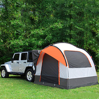 Tente de toit de voiture YC CT-10, double couche, style yourte, résistante au soleil et à la pluie, en tissu polyester imperméable, utilisable en toutes saisons