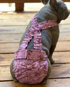 Pañal Lavable para Perra con Orificio para la Cola, a Prueba de Fugas, Ultra Absorbente |   Perfecto para guerreros de la INCONTINENCIA y la DISURINA INCONTINENTE - Product Image 3