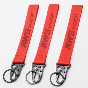 Personalized Car Wrap Brands Grand Opening Ceremony Gifts Custom Jacquard Durable Nylon Keychain <b>Lanyards</b> - Product Image 1