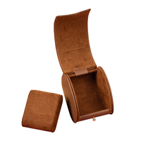 Boîte cadeau magnétique rigide en carton recyclable sur mesure avec laminage brillant pour emballage de montre de luxe