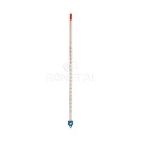 Thermomètre sans contact de laboratoire RONGTAI Fabrication en Chine RT040 10-110 thermomètres remplis d'esprit rouge jaune