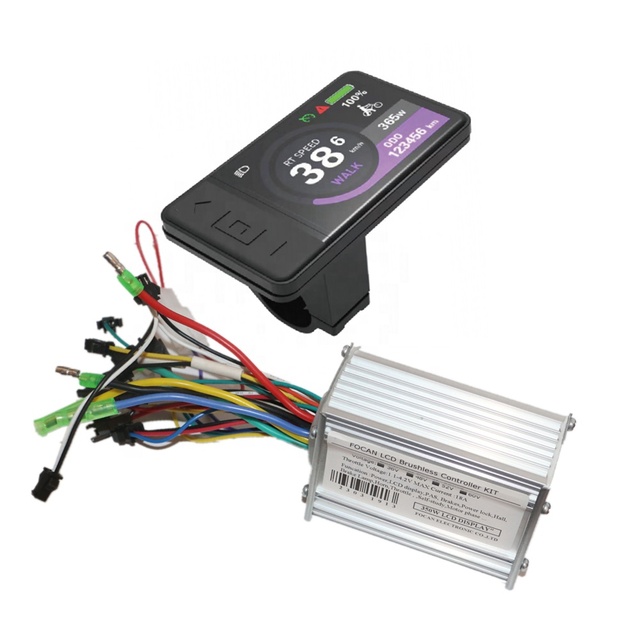 New Type  BLDC Motor Controller and Color Screen Lcd Display Set for Electric Scooter