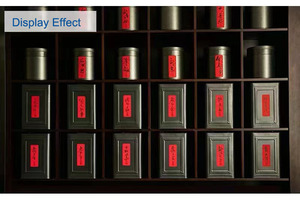 Bán Buôn 3Kg Cà Phê <span class=keywords><strong>Container</strong></span> Kim Loại Màu Đen Mờ Retro Lớn Vuông Kín Trà Lon <span class=keywords><strong>Container</strong></span> Với Nắp Cho Cà Phê Đậu Lỏng Trà - Product Image 5