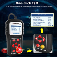 Escáner de Diagnóstico de Fallas Automotrices KONNWEI KW808/KW820, Versión Mejorada KW818, Fabricado en Shenzhen, Ajuste Estándar