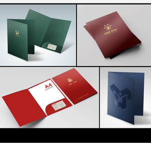 Carpeta de papel Kraft A4 Papel Inserción única Tipo de inserción doble Acuerdo DE COOPERACIÓN Bolsa de documentos Clip de oficina LOGOTIPO personalizado - Product Image 6