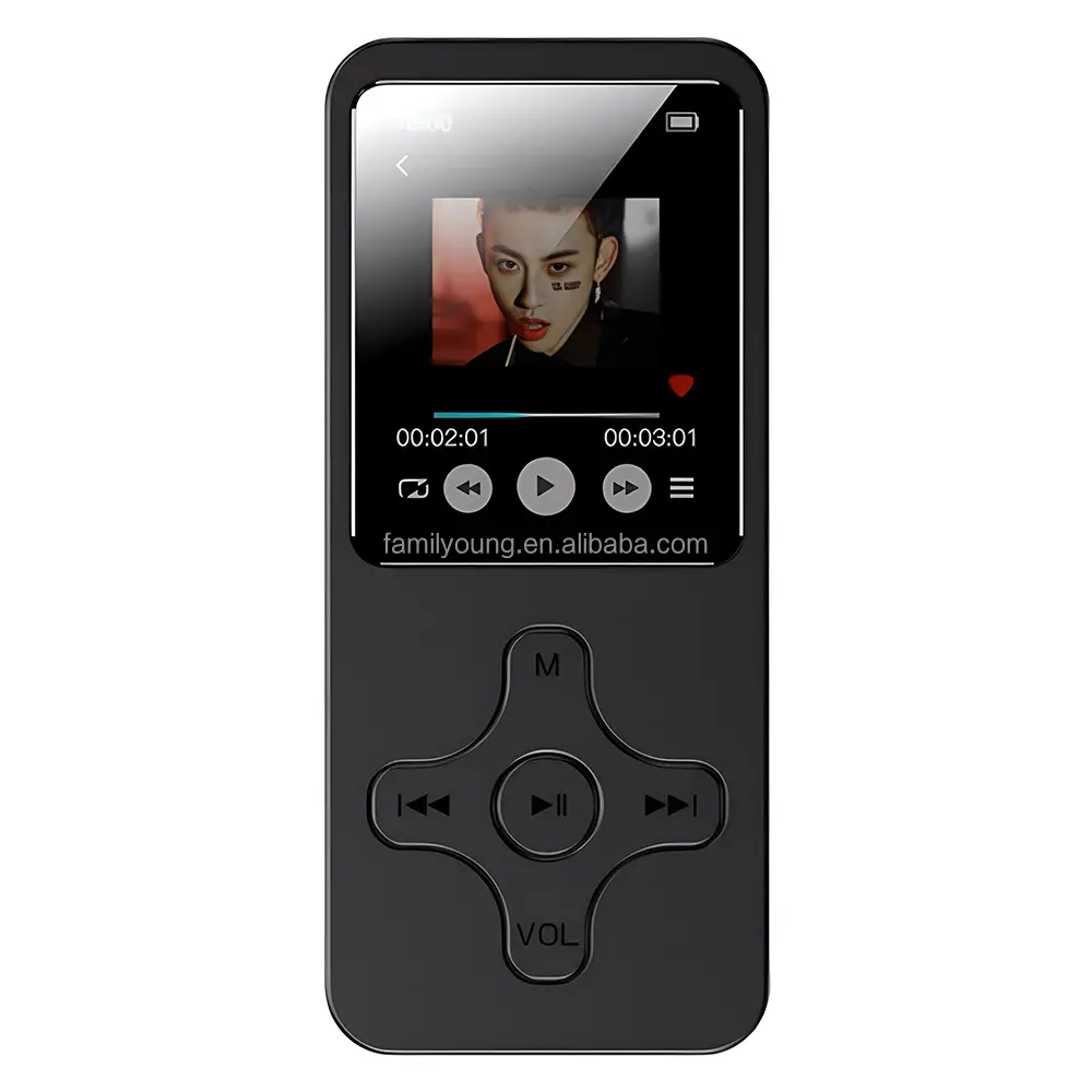 เครื่องเล่น MP3บลูทูธขนาดเล็ก1.8นิ้วหนังสืออิเล็กทรอนิกส์ MP4 MP3วิทยุเอฟเอ็มเครื่องเล่นเพลงนักเรียนวอล์คแมนพร้อมลำโพง