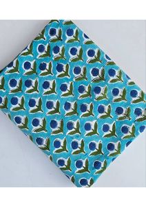 Tissu en coton imprimé à la main, magnifique motif indien de Jaipur, pour vêtements féminins, textiles de maison non tissés, accessoires, sacs, haute qualité OEM - Product Image 3