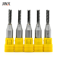 Slot Cutter 3 Edged CNC Slot Mortising Bits 3 Flutes Slot Trimming Bits T.C.T Straight Router Bit For Cutter Wood