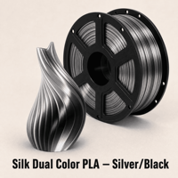 Fil PLA soyeux pour impression 3D, double couleur, 1,75 mm, pour impression effet soie
