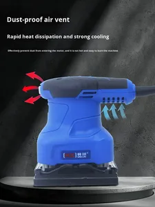 <span class=keywords><strong>Ponceuse</strong></span> électrique portative 550W 220V Machine à papier de verre de qualité industrielle outil de polissage de mur de travail du bois petite taille - Product Image 4