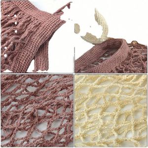 ถุงตาข่ายผ้าฝ้ายนำกลับมาใช้ใหม่สำหรับใส่ของชำจากซูเปอร์มาร์เก็ตผลไม้อีโคโลจี - Product Image 4