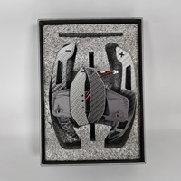 Palancas de Cambio Magnéticas de Fibra de Carbono al por Mayor para VW Golf 6 7 R MK7.5 MK8 GTI GTD Passat Polo CC