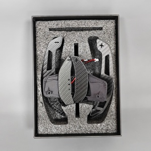 Palettes de changement de vitesse magnétiques en fibre de carbone en gros pour VW <span class=keywords><strong>Golf</strong></span> 6 <span class=keywords><strong>7</strong></span> R MK7.5 MK8 <span class=keywords><strong>GTI</strong></span> GTD Passat Polo CC - Product Image 2